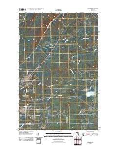 Mohawk Michigan Historical topographic map, 1:24000 scale, 7.5 X 7.5 Minute, Year 2011