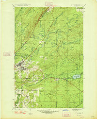 Mohawk Michigan Historical topographic map, 1:24000 scale, 7.5 X 7.5 Minute, Year 1948