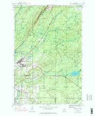 Mohawk Michigan Historical topographic map, 1:24000 scale, 7.5 X 7.5 Minute, Year 1946