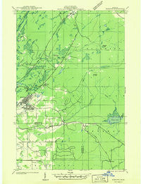 Mohawk Michigan Historical topographic map, 1:31680 scale, 7.5 X 7.5 Minute, Year 1941