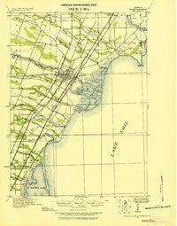 Monroe Michigan Historical topographic map, 1:62500 scale, 15 X 15 Minute, Year 1914