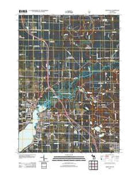 Montague Michigan Historical topographic map, 1:24000 scale, 7.5 X 7.5 Minute, Year 2012