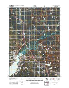 Montague Michigan Historical topographic map, 1:24000 scale, 7.5 X 7.5 Minute, Year 2012