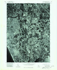 Montague SE Michigan Historical topographic map, 1:24000 scale, 7.5 X 7.5 Minute, Year 1976