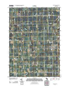 Montrose Michigan Historical topographic map, 1:24000 scale, 7.5 X 7.5 Minute, Year 2011