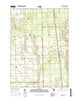 Montrose Michigan Current topographic map, 1:24000 scale, 7.5 X 7.5 Minute, Year 2017