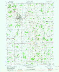 Morenci Michigan Historical topographic map, 1:24000 scale, 7.5 X 7.5 Minute, Year 1960