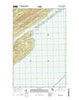 Mott Island Michigan Historical topographic map, 1:24000 scale, 7.5 X 7.5 Minute, Year 2014