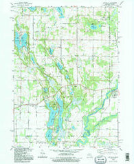 Mottville Michigan Historical topographic map, 1:24000 scale, 7.5 X 7.5 Minute, Year 1992