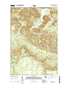 Mountain Lake Michigan Historical topographic map, 1:24000 scale, 7.5 X 7.5 Minute, Year 2014