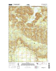 Mountain Lake Michigan Current topographic map, 1:24000 scale, 7.5 X 7.5 Minute, Year 2017