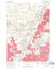 Mt Clemens West Michigan Historical topographic map, 1:24000 scale, 7.5 X 7.5 Minute, Year 1968