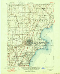 Mt Clemens Michigan Historical topographic map, 1:62500 scale, 15 X 15 Minute, Year 1929