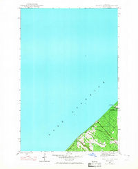 Muggun Creek Michigan Historical topographic map, 1:24000 scale, 7.5 X 7.5 Minute, Year 1946