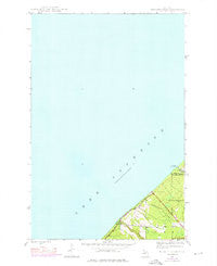 Muggun Creek Michigan Historical topographic map, 1:24000 scale, 7.5 X 7.5 Minute, Year 1946