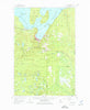 Munising Michigan Historical topographic map, 1:62500 scale, 15 X 15 Minute, Year 1958