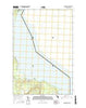 Munuscong NE Michigan Current topographic map, 1:24000 scale, 7.5 X 7.5 Minute, Year 2017