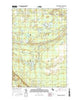 Muskallonge Lake SW Michigan Current topographic map, 1:24000 scale, 7.5 X 7.5 Minute, Year 2017