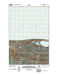 Muskallonge Lake West Michigan Historical topographic map, 1:24000 scale, 7.5 X 7.5 Minute, Year 2011