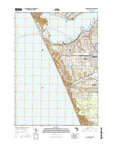 Muskegon West Michigan Historical topographic map, 1:24000 scale, 7.5 X 7.5 Minute, Year 2014