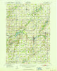 Nashville Michigan Historical topographic map, 1:62500 scale, 15 X 15 Minute, Year 1951