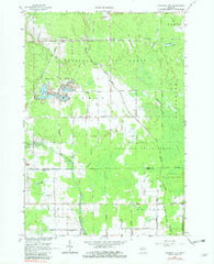 National City Michigan Historical topographic map, 1:24000 scale, 7.5 X 7.5 Minute, Year 1966