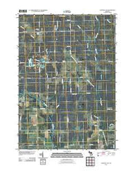 National City Michigan Historical topographic map, 1:24000 scale, 7.5 X 7.5 Minute, Year 2011