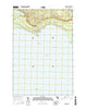 Naubinway Michigan Current topographic map, 1:24000 scale, 7.5 X 7.5 Minute, Year 2017