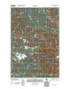 Nawakwa Lake Michigan Historical topographic map, 1:24000 scale, 7.5 X 7.5 Minute, Year 2011