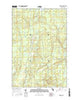 Ned Lake SE Michigan Current topographic map, 1:24000 scale, 7.5 X 7.5 Minute, Year 2016