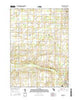 Needmore Michigan Current topographic map, 1:24000 scale, 7.5 X 7.5 Minute, Year 2017