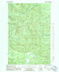 Negaunee NW Michigan Historical topographic map, 1:24000 scale, 7.5 X 7.5 Minute, Year 1985