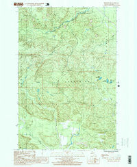 Negaunee NW Michigan Historical topographic map, 1:24000 scale, 7.5 X 7.5 Minute, Year 1996