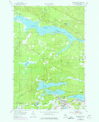 Negaunee SW Michigan Historical topographic map, 1:24000 scale, 7.5 X 7.5 Minute, Year 1954