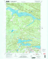 Negaunee SW Michigan Historical topographic map, 1:24000 scale, 7.5 X 7.5 Minute, Year 1954