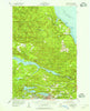 Negaunee Michigan Historical topographic map, 1:62500 scale, 15 X 15 Minute, Year 1954
