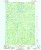 Nelson Lake Michigan Historical topographic map, 1:24000 scale, 7.5 X 7.5 Minute, Year 1985
