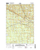 Nestoria Michigan Current topographic map, 1:24000 scale, 7.5 X 7.5 Minute, Year 2016