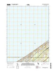 New Buffalo West Michigan Historical topographic map, 1:24000 scale, 7.5 X 7.5 Minute, Year 2014