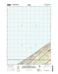 New Buffalo West Michigan Current topographic map, 1:24000 scale, 7.5 X 7.5 Minute, Year 2016