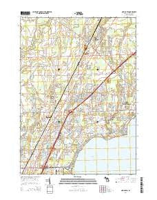 New Haven Michigan Historical topographic map, 1:24000 scale, 7.5 X 7.5 Minute, Year 2014