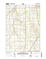 New Lothrop Michigan Historical topographic map, 1:24000 scale, 7.5 X 7.5 Minute, Year 2014