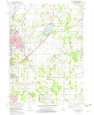 Niles East Michigan Historical topographic map, 1:24000 scale, 7.5 X 7.5 Minute, Year 1981