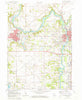 Niles West Michigan Historical topographic map, 1:24000 scale, 7.5 X 7.5 Minute, Year 1971