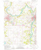 Niles West Michigan Historical topographic map, 1:24000 scale, 7.5 X 7.5 Minute, Year 1971