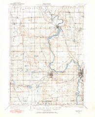 Niles Michigan Historical topographic map, 1:62500 scale, 15 X 15 Minute, Year 1927