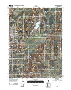 Niles East Michigan Historical topographic map, 1:24000 scale, 7.5 X 7.5 Minute, Year 2011