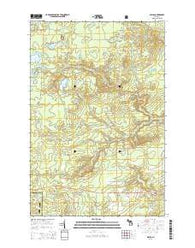 Nisula Michigan Historical topographic map, 1:24000 scale, 7.5 X 7.5 Minute, Year 2014