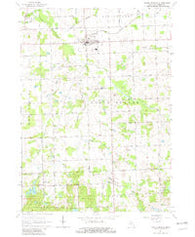 North Branch Michigan Historical topographic map, 1:24000 scale, 7.5 X 7.5 Minute, Year 1963