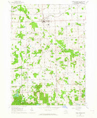 North Branch Michigan Historical topographic map, 1:24000 scale, 7.5 X 7.5 Minute, Year 1963